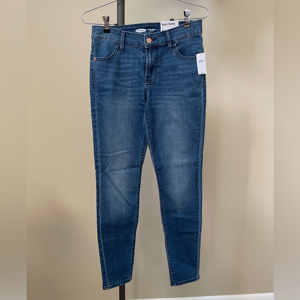 Super Skinny Mid Rise Old Navy Jean
